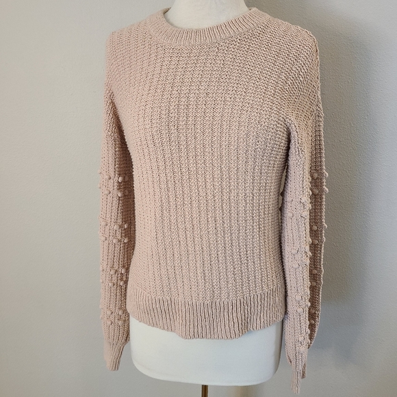 ✨ madewell bobble blush pink sweater ✨ - Picture 3 of 8